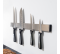 Barre magnétique murale en acier inoxydable pour couteaux de cuisine, longueur 400 mm - Emuca - Référence fabricant : EMUBA8938765