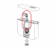 Mécanisme de chasse pour réservoir apparent pneumatique Schwab, 363780 - Schwab - Référence fabricant : SCHME7103007