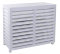Cache climatisation extérieur composite blanc, 1260X540X175 - CBM - Référence fabricant : CBMCACLI03205