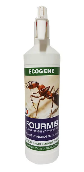 Spray foudroyant fourmis ECOGENE pro maxi format 1L.