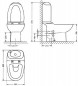 Toiletzitting GALA AUREA wit