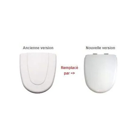 Equivalent seat GALA AUREA white