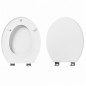 WC-Sitz kompakt Achsabstand XXL 175 bis 215 mm EUROPE weiß WC-Sitz kompakt Achsabstand XXL 175 bis 215 mm EUROPE weiß