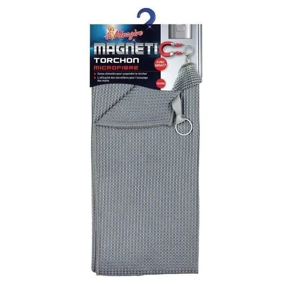 Magnetic microfiber tea towel 40x60cm on rider