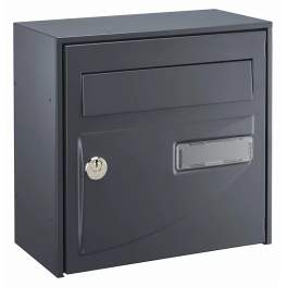 Probat compact mailbox, grey. - Decayeux - Référence fabricant : 847962