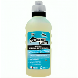 Tiger and larva mosquito repellent, effective in infested outdoor areas 500 ml - ECOGENE - Référence fabricant : 253526