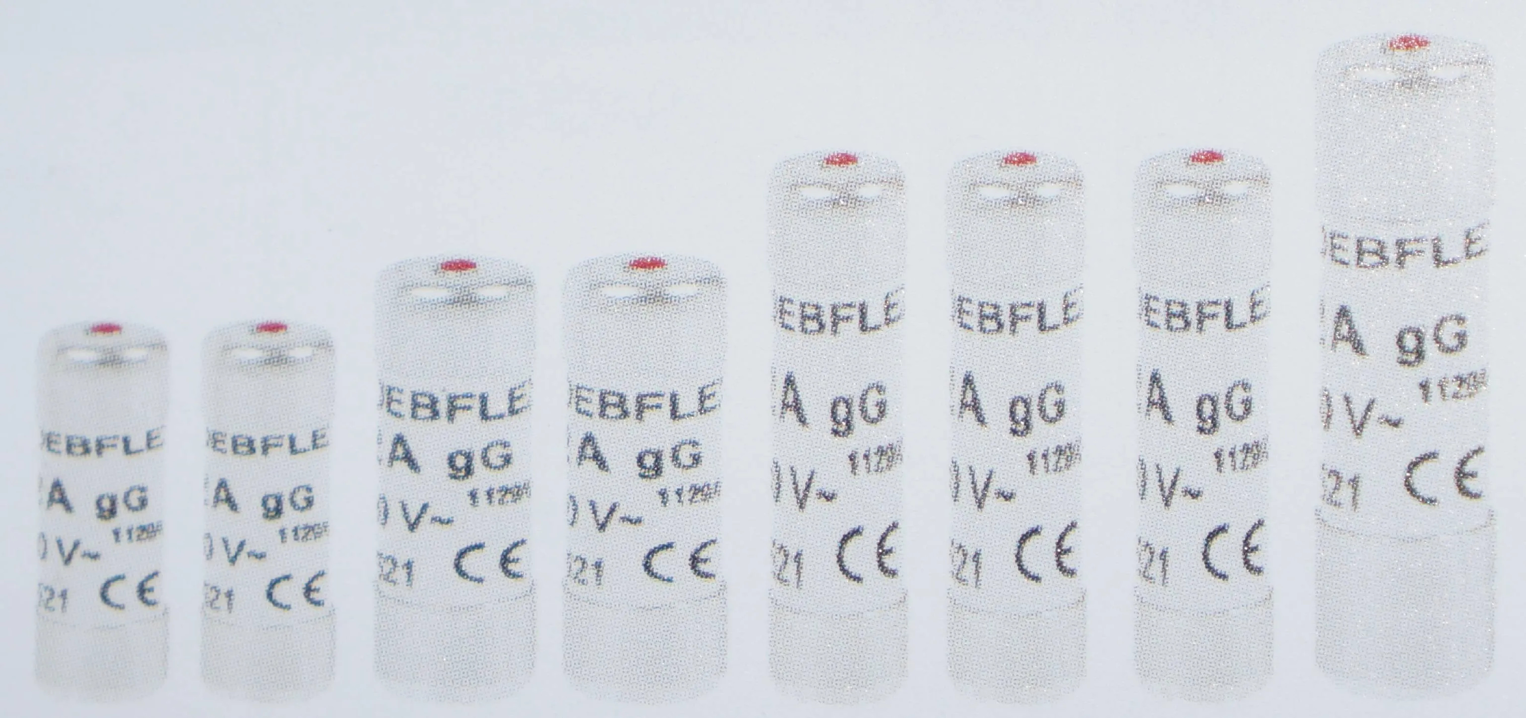 Fusibles avec témoin : 2 ampères (3 pièces)