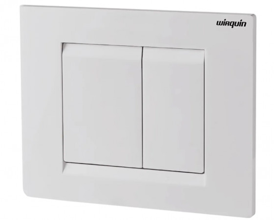 Plaque de commande Essentiel Blanche