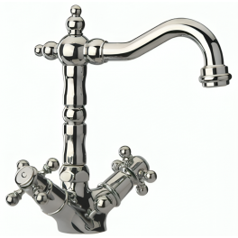 TIFFANY basin mixer with swivel spout chrome style - PF Robinetterie - Référence fabricant : 1840A