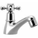 TIFFANY retro chrome washbasin faucet, single cold pad, ceramic head