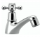 TIFFANY retro chrome washbasin faucet, single cold pad, ceramic head - PF Robinetterie - Référence fabricant : POTR1820FA