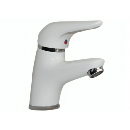 Miscelatore per lavabo AQUATIS Bianco - PF Robinetterie - Référence fabricant : 67030B