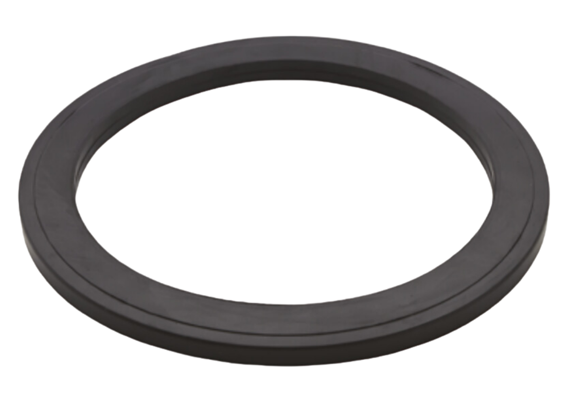 Sink drain gasket with basket, for 90mm hole