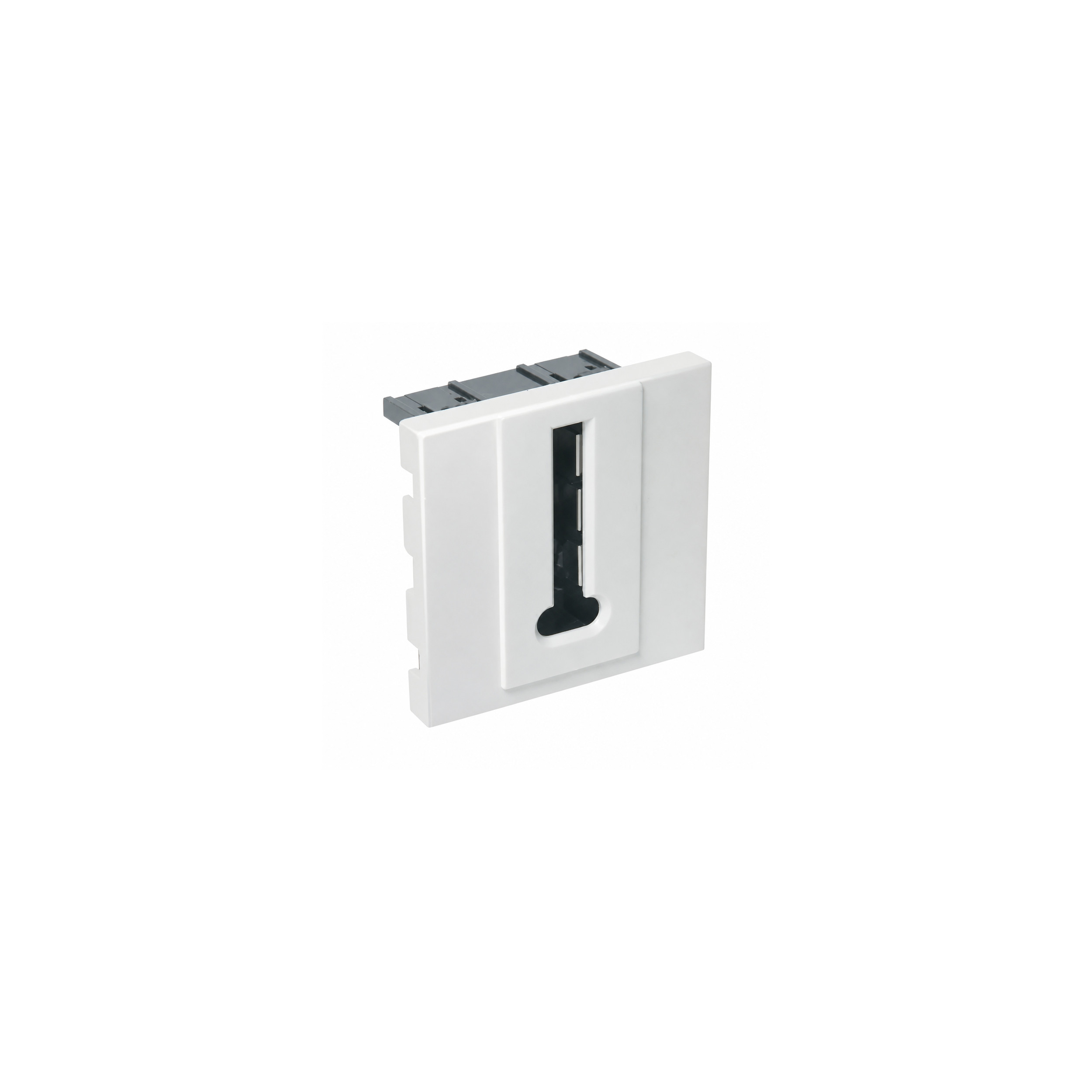 Prise téléphone pour appareil encastré Casual Blanc Brillant