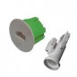 B22 opbouwdoos met groene DCL contactdoos