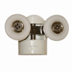 Double roulette ROU21 pour verre 8mm L.58mm