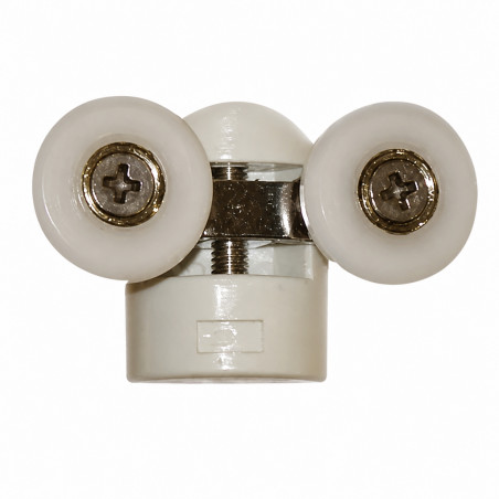 Double roulette ROU21 pour verre 8mm L.58mm