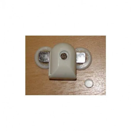 Double roller ROU12-A for glass 6mm L.58mm
