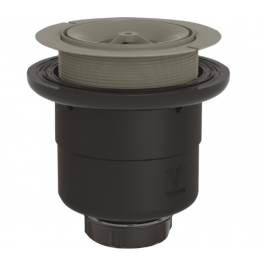 Bonde de douche vertical NF pour receveur D. 90 mm, sans capot - Valentin - Référence fabricant : 55310020600