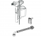 Robinet Flotteur, support et flexible pour WC encastré Schwab 190, 192 - Schwab - Référence fabricant : FLURO675104