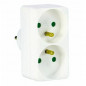 Multi-contactdoos 2 x 2P met T 16A op voorpaneel