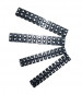 Set van 4 klemmenstroken van 2 x 2,5 en 2 x 6 mm²