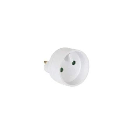 Adapter France 2P 16A D.4,8mm to USA 15A 25V