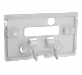 Ensemble socle, bras pour plaque de commande bati chasse 535
