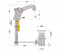 Mezclador de lavabo con caño fijo ORCHIDEA Tevere - PF Robinetterie - Référence fabricant : PFRMETZCR241A