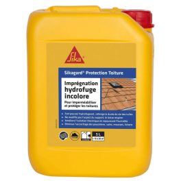 Imperméabilisant hydrofuge Sikagard protection toiture incolore 5L - Sika - Référence fabricant : 68260007
