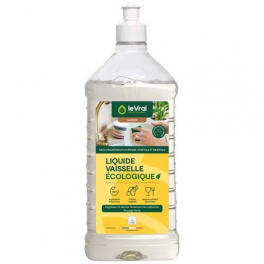 Liquide vaisselle écologique Le Vrai, 1L - le VRAI Professionnel - Référence fabricant : 890814