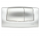 Panel de control Schwab ONDA de dos toques, cromado brillante y mate - Schwab - Référence fabricant : FLUPL227747