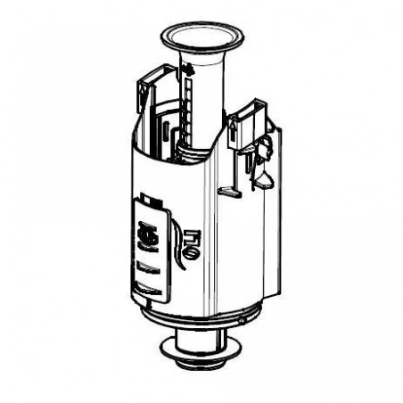 Mechanisme voor PRESTO frame, compleet.