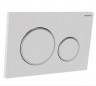 Geberit Sigma20 wc-bedieningspaneel met twee toetsen, wit