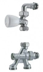 Robinet monotube à canne calibre Diam. 16 / Entraxe 3,5 cm Inversé