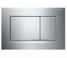 Geberit SIGMA30 wc-bedieningspaneel met twee toetsen, glanzend en mat verchroomd