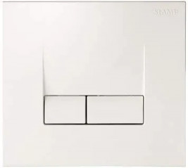 Weiße YIN YANG-Platte