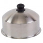 Kookpan van roestvrij staal met een diameter van 28 cm voor plancha
