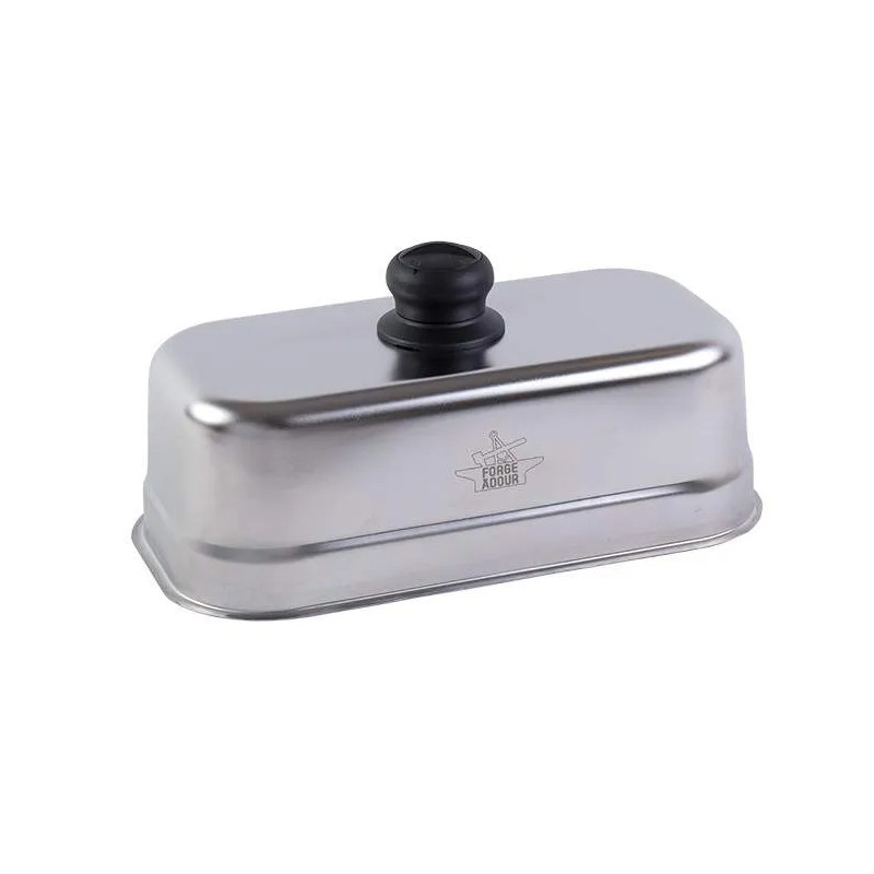 Cuocitore in acciaio inox rettangolare per piastra Cuocitore in acciaio inox rettangolare per piastra