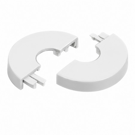 Roseta blanca para tubo diámetro 14