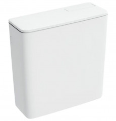 Réservoir WC attenant Geberit AP128 rinçage interrompable, alimentation latérale, blanc alpin
