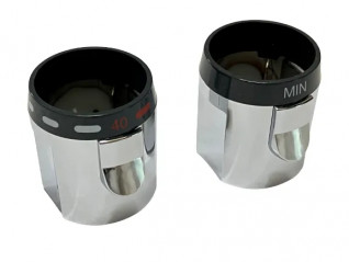 Set of flow and temperature control knobs for PRECITHERM 5000