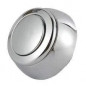 Verchroomde knop voor SIAMP Skill 51 toiletmechanisme