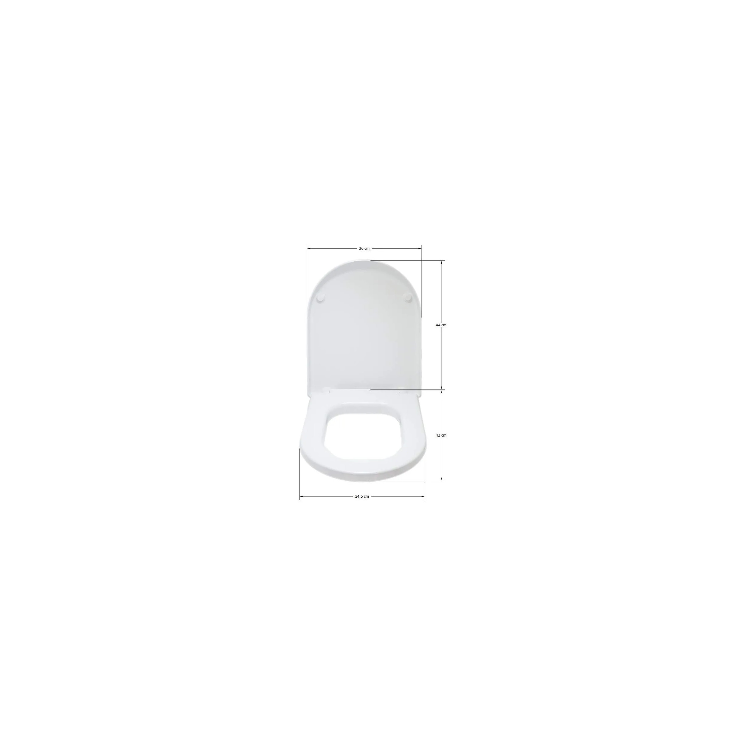 Abattant Roca Nexo Blanc A801640004