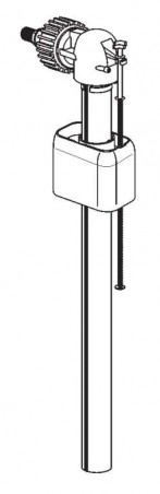 QFX concealed tank float valve