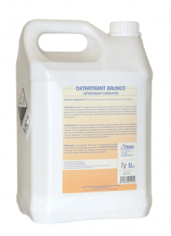 Desincrustante para bañeras "balnéo", 5 litros