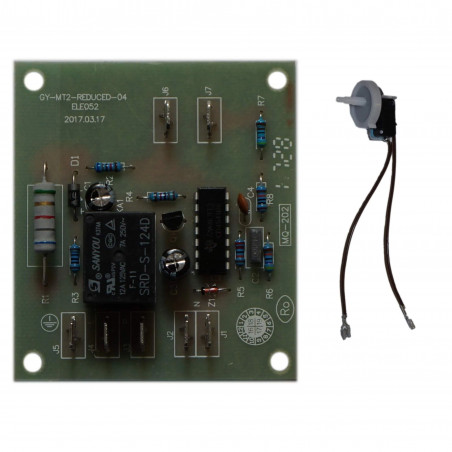 Electronic timer plus pressure switch for W12p and W16p