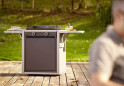 Roestvrijstalen trolley voor FORGE ADOUR "Modern" bakplaat 75