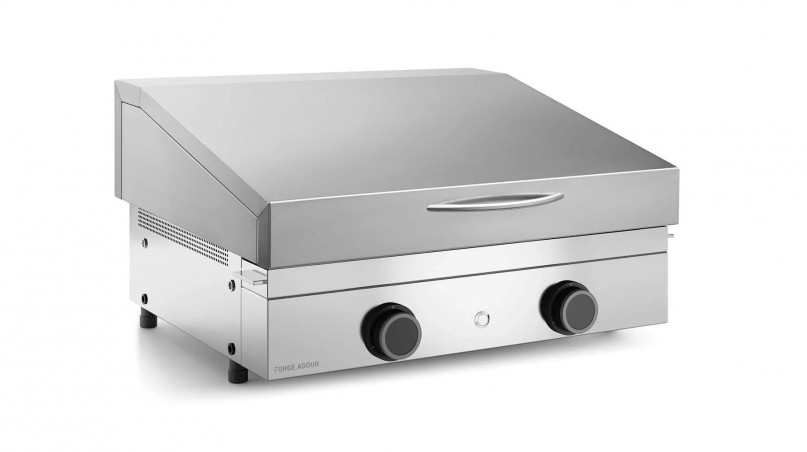 Stainless steel cover for Forge Adour Origin 60 griddle