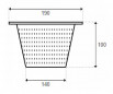 Standaard skymeermand 15L Astral